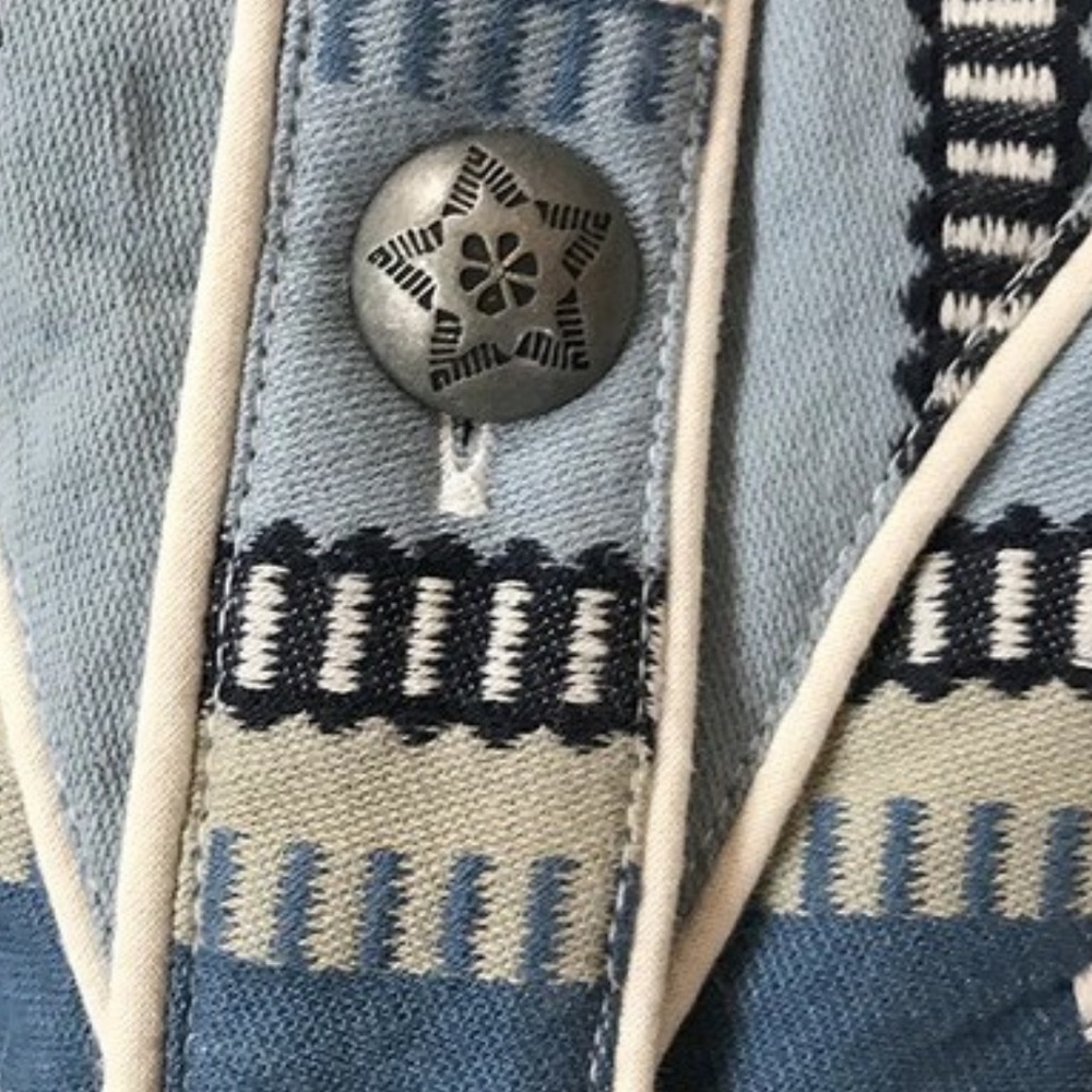 Double D Ranch Stockyard Jacket embroidered longhorn custom buttons XL NWT - Picture 9 of 10
